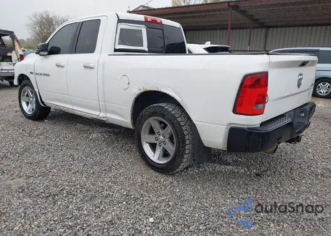 2012 Ram 1500 Slt z USA, uszkodzony, nr VIN 1C6RD7GT5CS303750